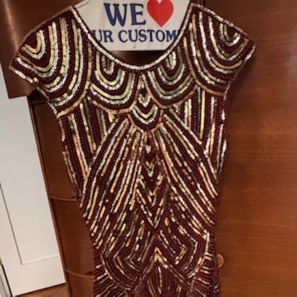 Size small 1920's flapper dress - Picture 4 of 7